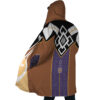 Hooded Cloak Coat side 15 - Genshin Impact UK Shop