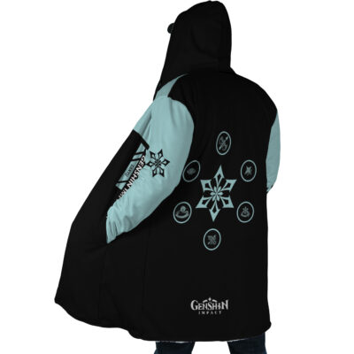 Alternative view of Ganyu 2 Genshin Impact Dream Cloak Coat