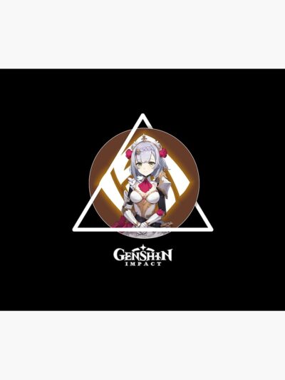 Alternative view of Genshin Impact Noelle Tapestry