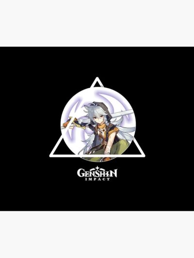 Alternative view of Genshin Impact Razor Tapestry