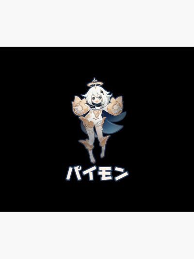 Alternative view of Genshin Impact Paimon Kanji Tapestry