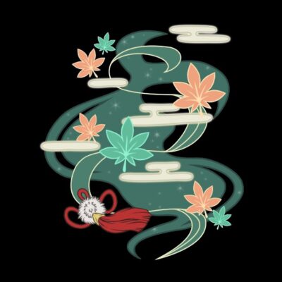 Alternative view of Kazuha Maple Winds Tote Bag