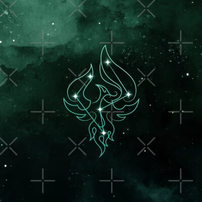 Alternative view of Genshin Impact Xiao Constellation Tote Bag