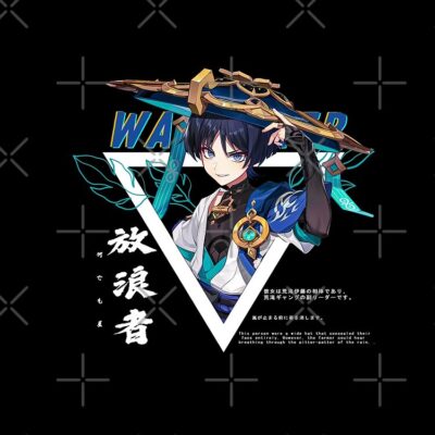 Alternative view of Genshin Impact Wanderer Scaramouche Tote Bag