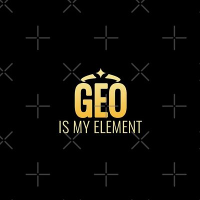 Alternative view of Genshin Impact Geo Is My Element Tote Bag