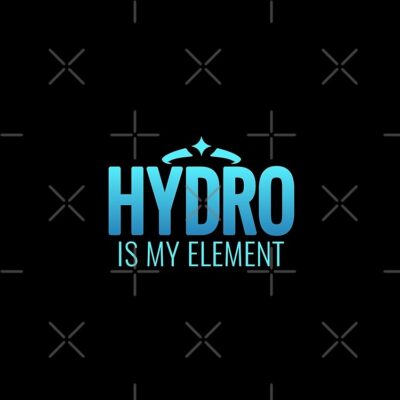 Alternative view of Genshin Impact Hydro Is My Element Tote Bag