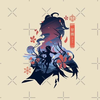 Alternative view of Ganyu Genshin Impact Tote Bag