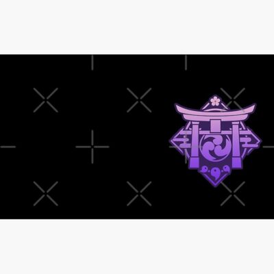 Alternative view of Inazuma Region Emblem With Violet Lightning Genshin Impact Mug