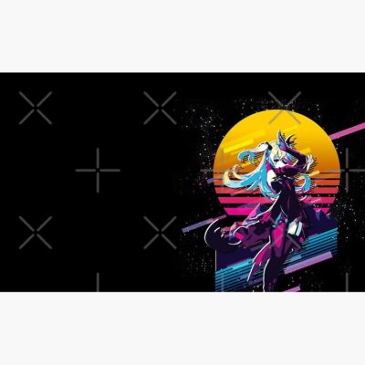 Alternative view of Fischl Genshin Impact 80S Retro Mug