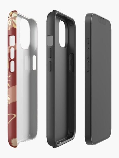 Alternative view of Yoimiya Pattern Iphone Case