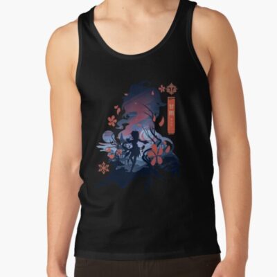 Alternative view of Ganyu Plenilune Gaze Tank Top