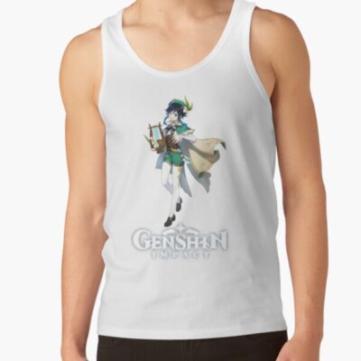 Alternative view of Venti Genshin Impact Tank Top