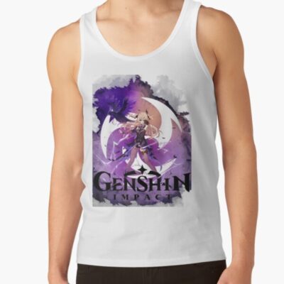 Alternative view of Watercolor Fischl Tank Top