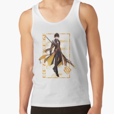 Alternative view of Genshin Impact Zhongli Tank Top