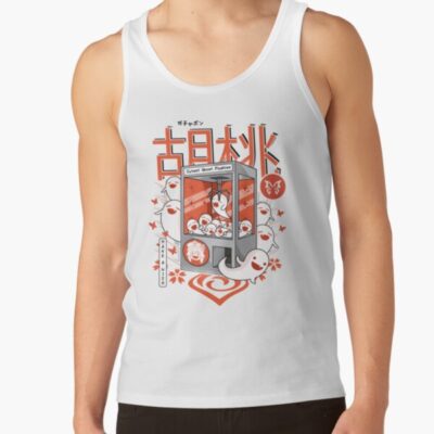 Alternative view of Hu Tao Plush Machine Tank Top