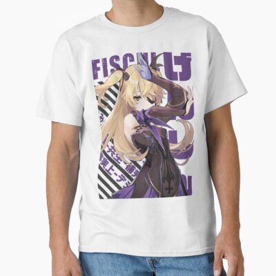 Alternative view of Genshin Impact Fischl T-shirt