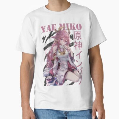 Alternative view of Yae Miko T-shirt