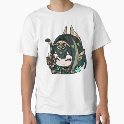 Alternative view of Nefer Genshin Impact T-shirt
