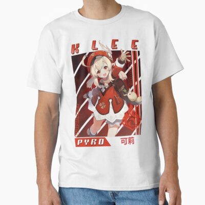 Alternative view of Klee Genshin Impact T-shirt