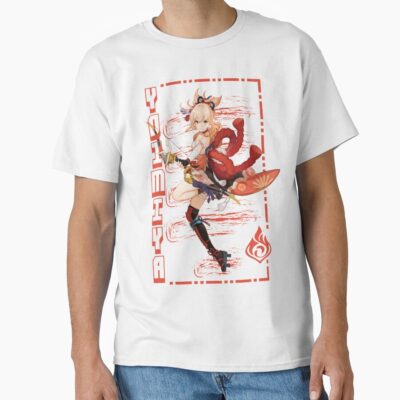 Alternative view of Genshin Impact Yoimiya T-shirt