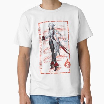 Alternative view of Genshin Impact Arlechino T-shirt