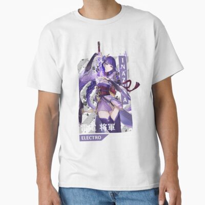 Alternative view of Shogun Raiden Genshin Impact T-shirt