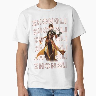 Alternative view of Genshin Impact Zhongli Design T-shirt