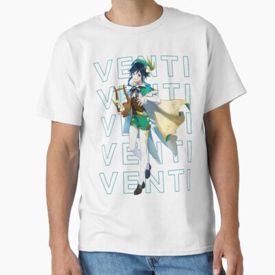 Alternative view of Genshin Impact Venti Design T-shirt