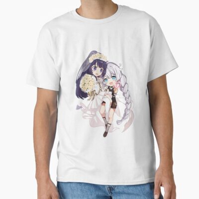 Alternative view of Honkai Impact 3rd Raiden Mei And Kiana Kaslana Eternal Love T-shirt