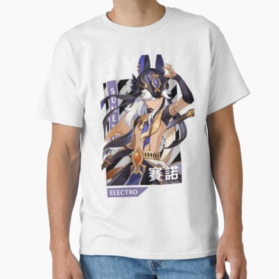 Alternative view of Cyno Genshin Impact T-shirt