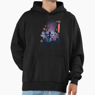 Alternative view of Ganyu Plenilune Gaze Hoodie