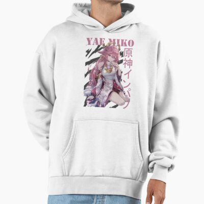 Alternative view of Yae Miko Hoodie