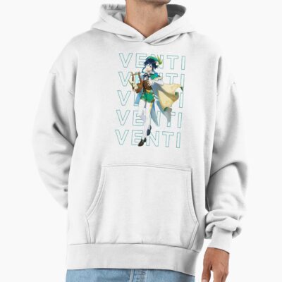 Alternative view of Genshin Impact Venti Design Hoodie