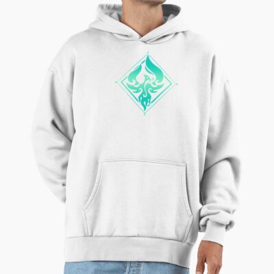 Alternative view of Genshin Impact Xiao Anemo Emblem Hoodie