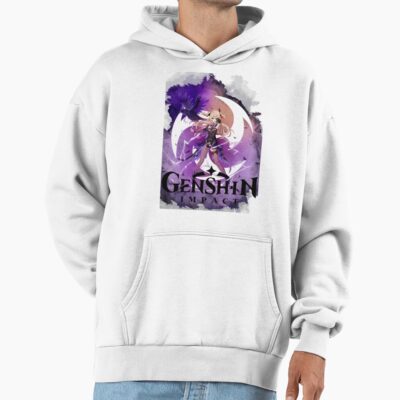 Alternative view of Watercolor Fischl Hoodie