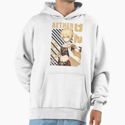 Alternative view of Genshin Impact Aether Hoodie