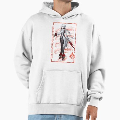 Alternative view of Genshin Impact Arlechino Hoodie
