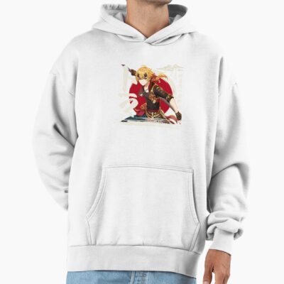 Alternative view of Genshin Impact Thoma Hoodie