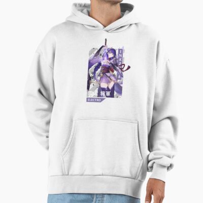 Alternative view of Shogun Raiden Genshin Impact Hoodie