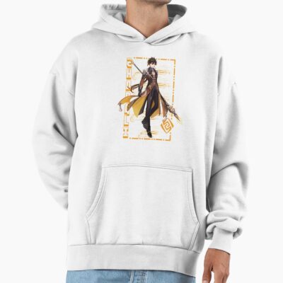 Alternative view of Genshin Impact Zhongli Hoodie