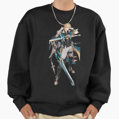 Alternative view of Varka Genshin Impact Sweatshirt