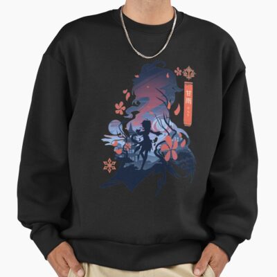 Alternative view of Ganyu Plenilune Gaze Sweatshirt