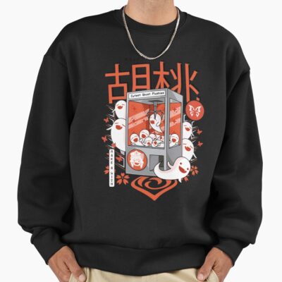 Alternative view of Hu Tao Plush Machine Sweatshirt