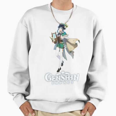 Alternative view of Venti Genshin Impact Sweatshirt