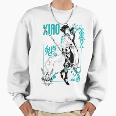 Alternative view of Xiao Genshin Impact Sweatshirt