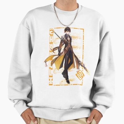 Alternative view of Genshin Impact Zhongli Sweatshirt