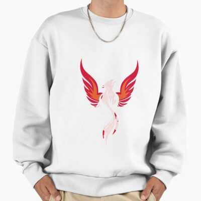 Alternative view of Diluc Constellation Design White Sweatshirt