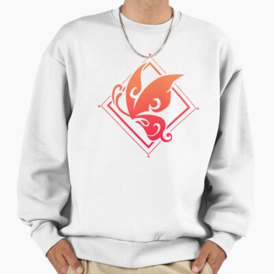 Alternative view of Genshin Impact Hu Tao Pyro Emblem Sweatshirt