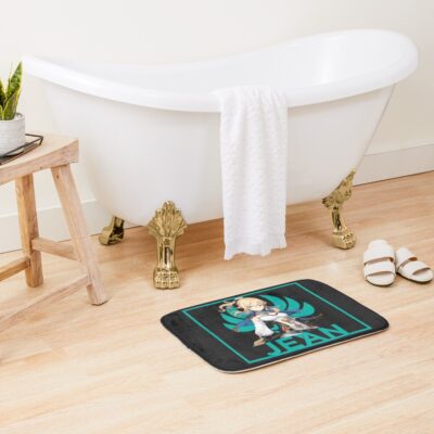 Alternative view of Genshin Impact Jean Bath Mat