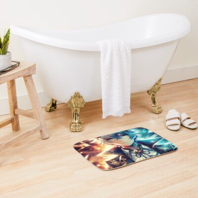 Alternative view of Best Genshin Impact Bath Mat